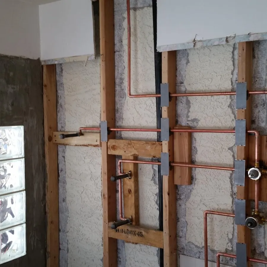 Copper pipe installation for Burst Pipe Repair in Eastham